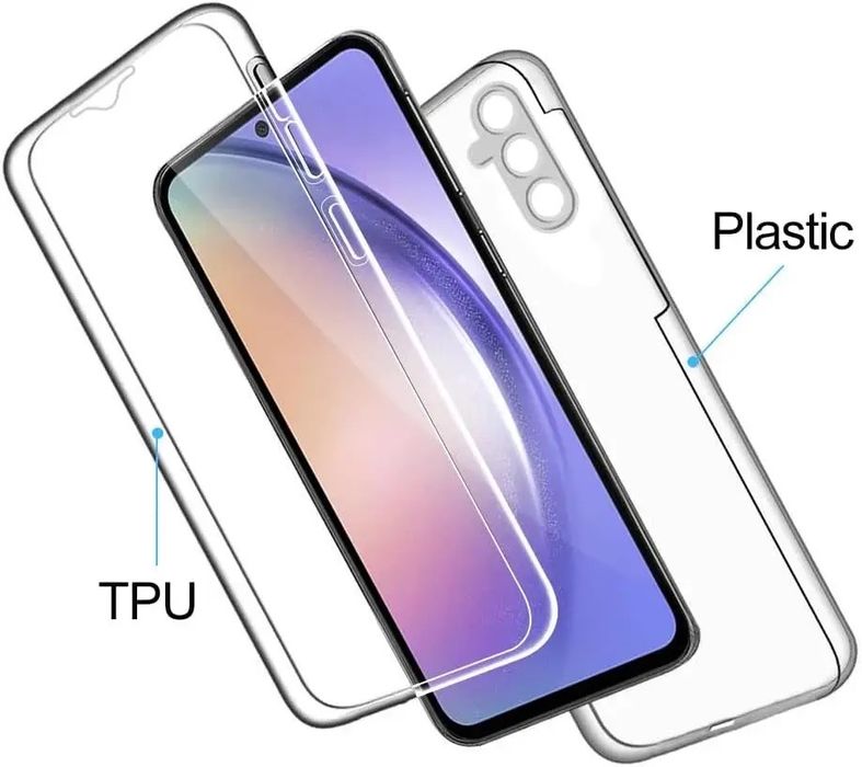 Samsung A05S/A15/A24/A25/A35/A55/A16/A56/A36 Husa 360 Transaprenta Ful