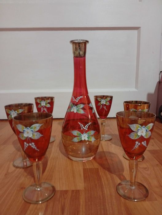 Set pahare rubin rusesc