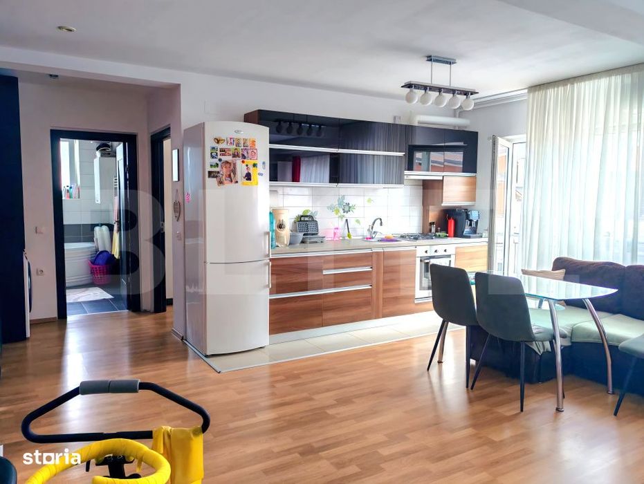 Apartament 2 camere, 58 mp, etaj intermediar, orientare sudica, zona c — fotografia 3