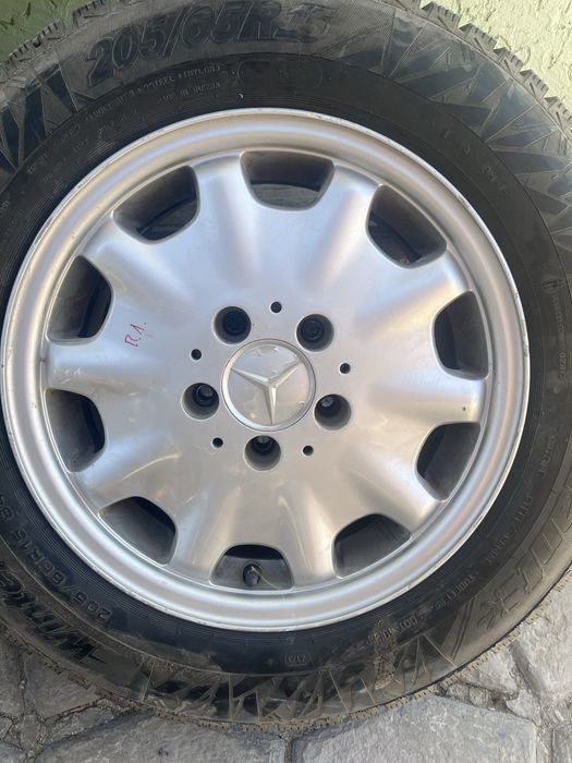 Диски с покрышками мерседес