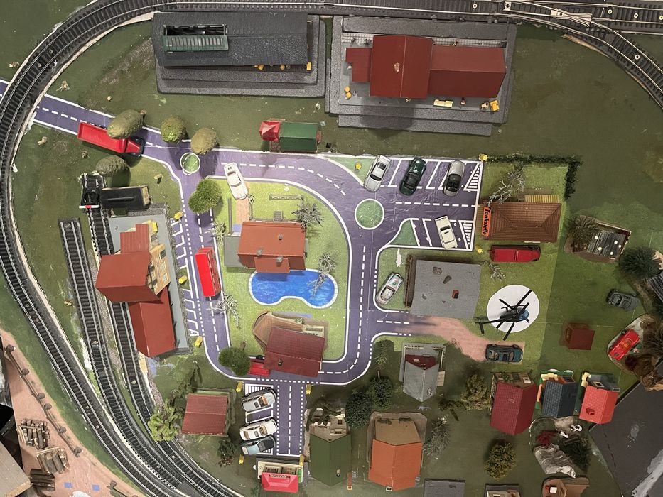 Diorama trenulete electrice