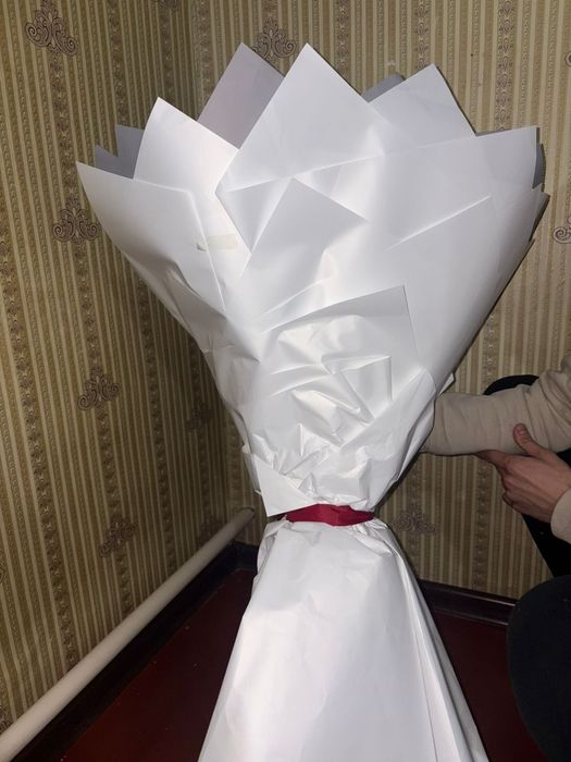 Белый роза 101 шт Шымкент