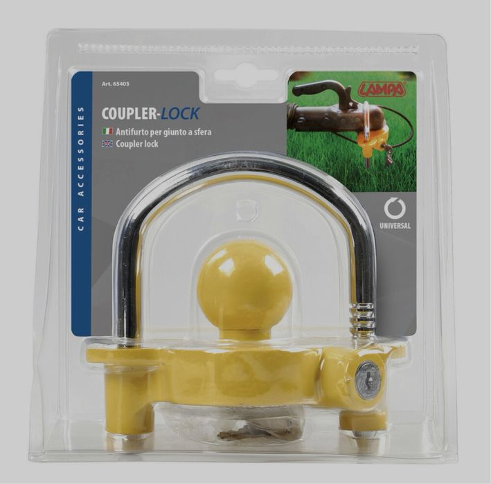 Заключващо устройство за ремарке, каравана