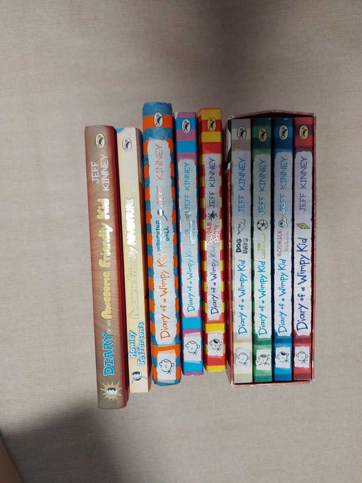 Diary of Wimpy Kid 1, 2, 3, 4, 11, 13, 14 + bonus 2 book