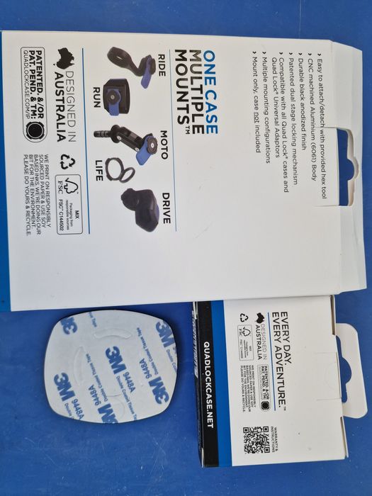 QuadLock Fork Stem Pro, Handlebar Mount Pro стойка за телефон за мотор