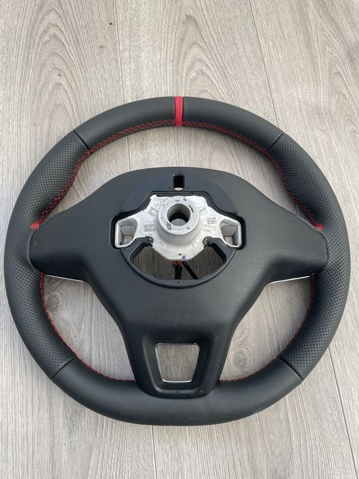 Volan 3 spite piele perforata  sport inel logan 3 sandero 3 Jogger