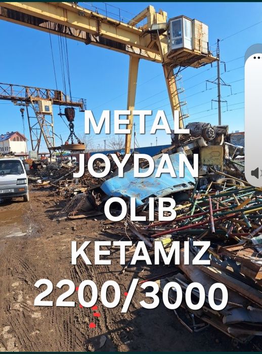 Metallom Olamiz 24/7 metalom metalalom Metallolom pererabotka