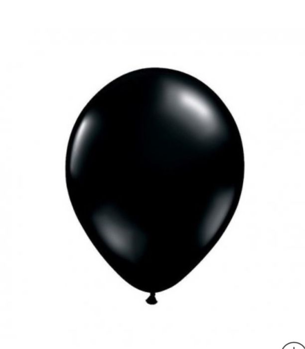 Baloane latex decor negre