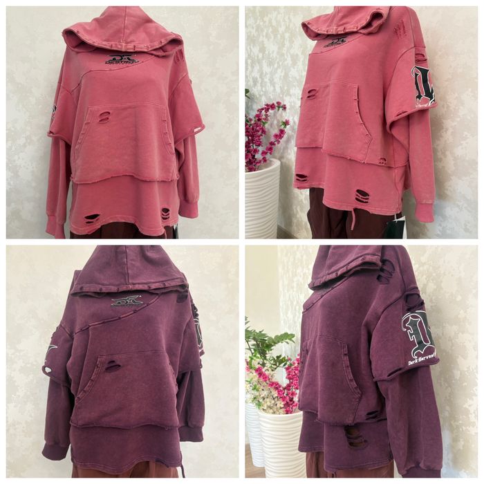 Толстовки трехнитка хб оверсайз модель