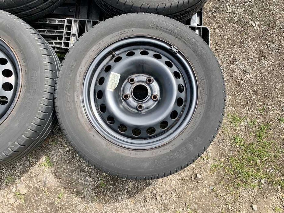 4бр.ДЖАНТИ+ГУМИ 15 5x112-Vw Caddy,Golf 6,Touran,Skoda,Seat,Audi