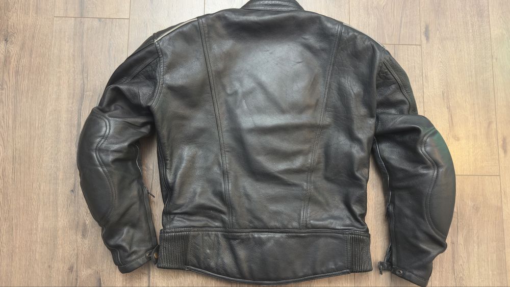 Кожено мото яке Louis Cafe Racer ретро стил