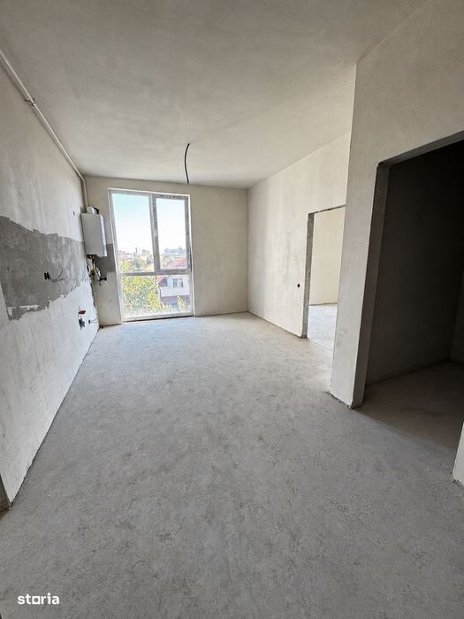 Apartament de 3 camere, 47.8mp, Semifinisat, Zona Marasti
