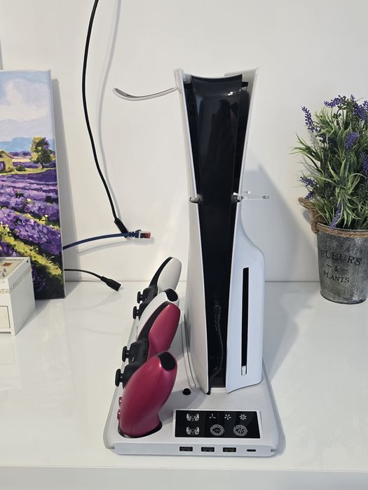 Ps5 slim disk 1tb+2 controllere