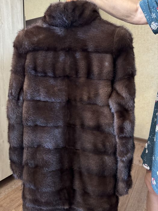 Шуба из норки б/у