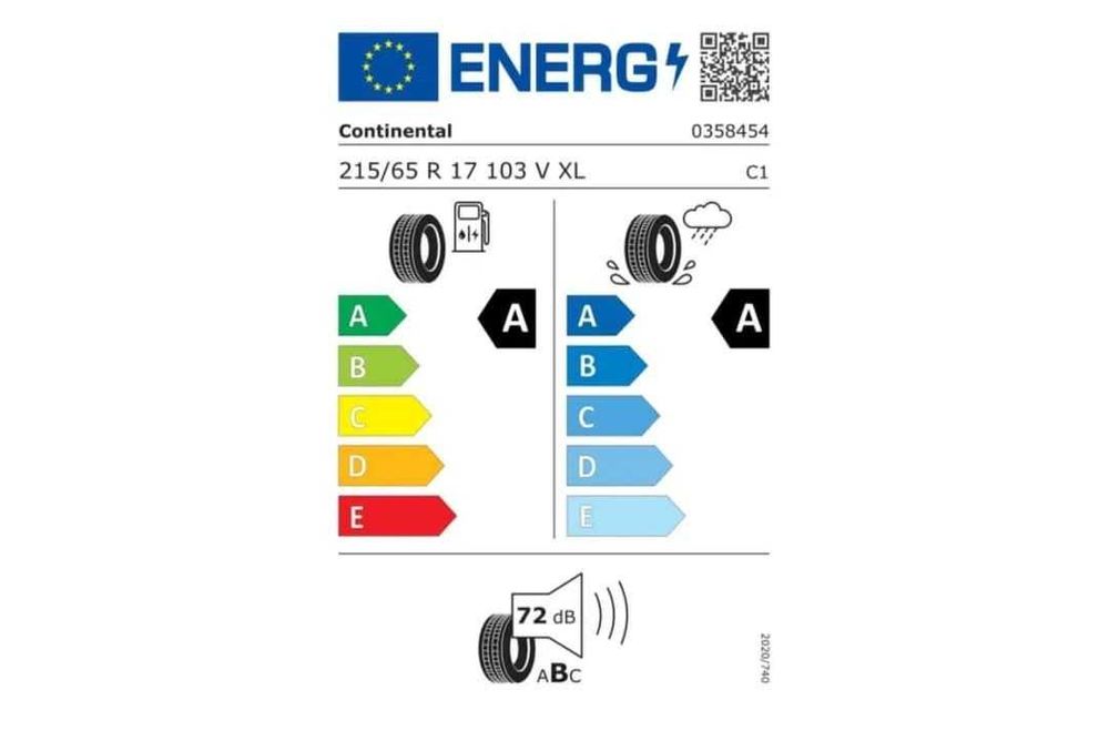 Anvelopa continental 215/65 R17 103V XL