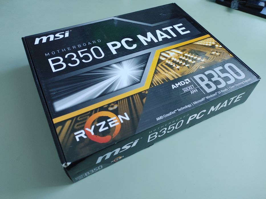 Kit Ryzen 3 2200g + MSI B350 PC Mate + cooler Wraith