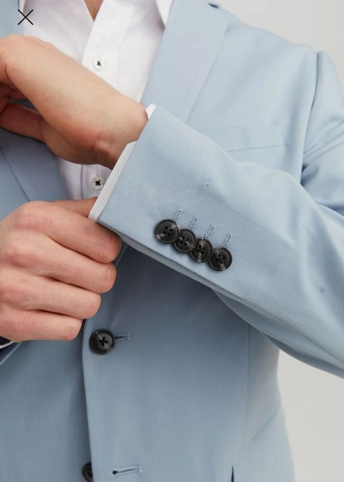 Sacou Premium by Jack and Jones 56 nou bleu ciel