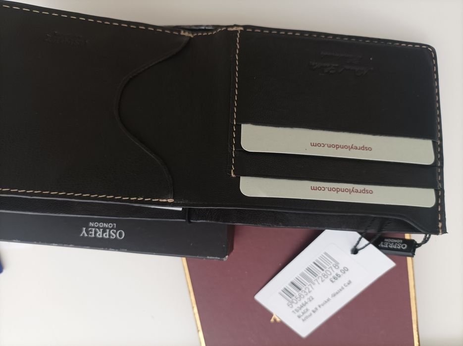 OSPREY естествена кожа ново портмоне