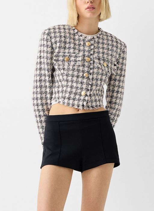 Яке от буке в син цвят HM