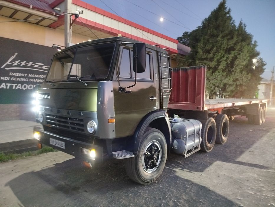 КамАЗ тегач + прицеп