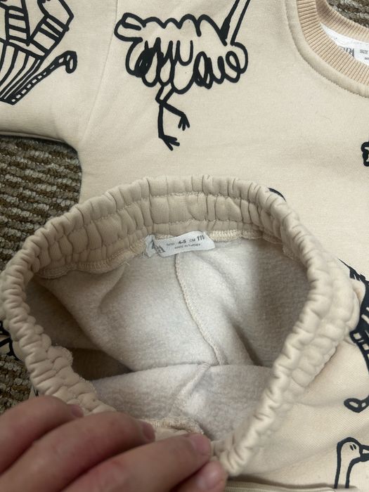 Костюм zara на флисе