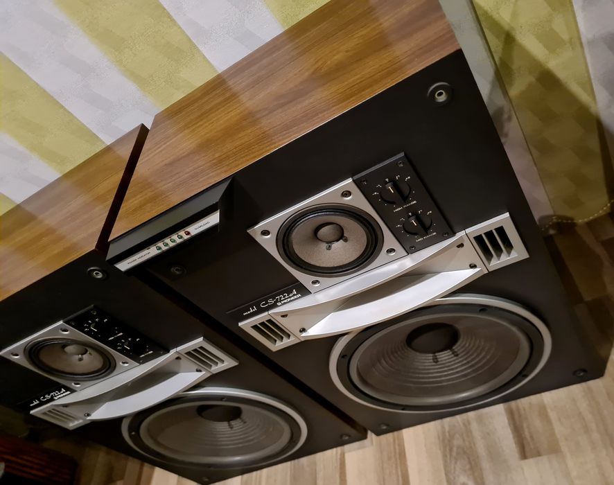 BOXE*PIONEER CS-722A*Rarități Legendare*Vu-metre(jbl b&w kef hpm l 100