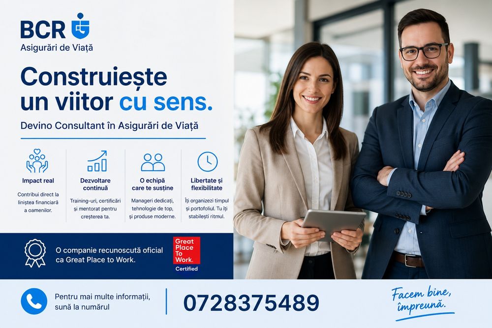 Consultant Asigurări de viață