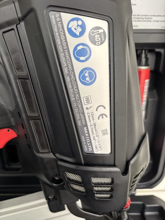 Pistol Max GS 738C  Cuie Beton Nou Nefolosit !