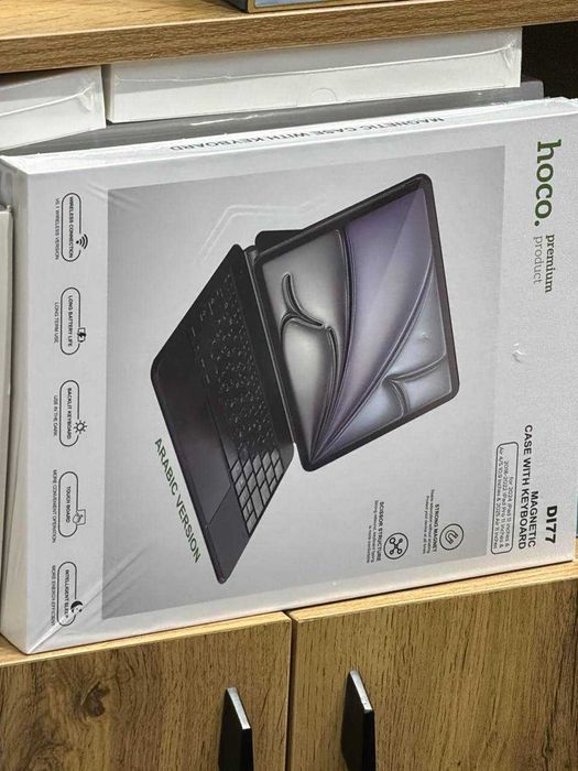 Магнитный чехол-клавиатура Hoco DI77 для iPad 10.9" / 11"