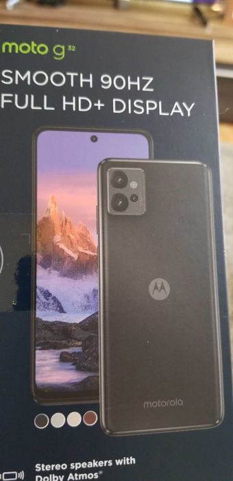 Нов! Гаранция! Motorola g32