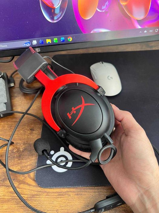 Наушники HyperX Cloud II черно-красный