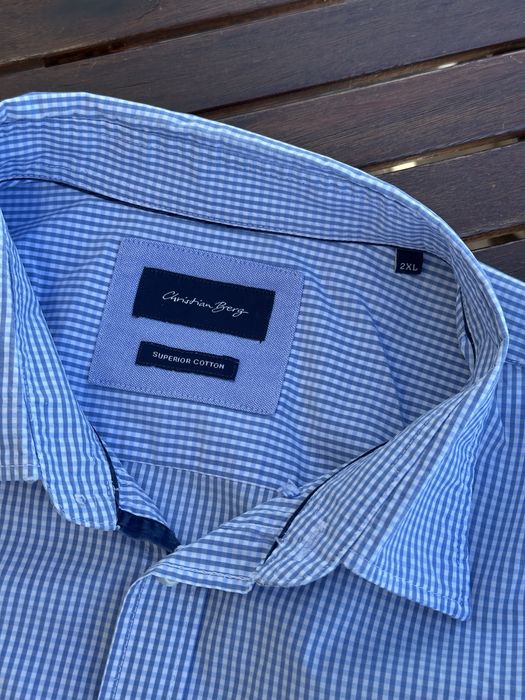 Мъжка риза Christian Berg (Superior Cotton) - размер 2XL, Отлично състояние
