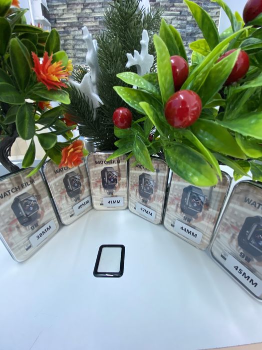 Folie Curbata Plexi Glass 5D Full Glue Apple Watch 45mm