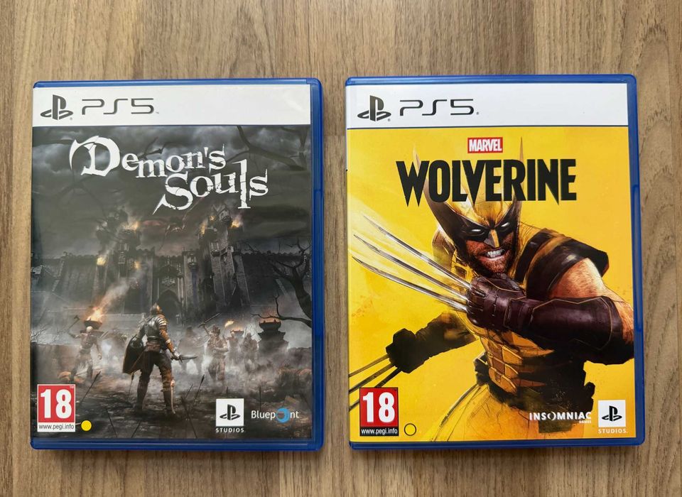 PS5 игри Demon's Souls Marvel's Wolverine ps4 playstation 4-5 пс4-5 плейстейшън4-5