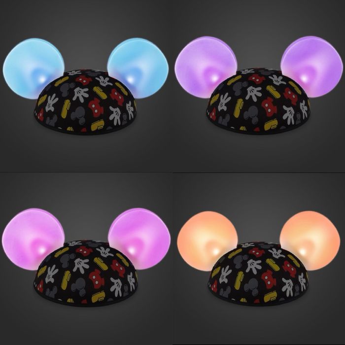 Шапка Микки Маус со светящимися ушками, На новый Год, утренник