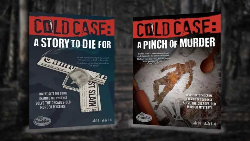 Thinkfun. Cold Case Настолни логически и разследващи игри за възрастни