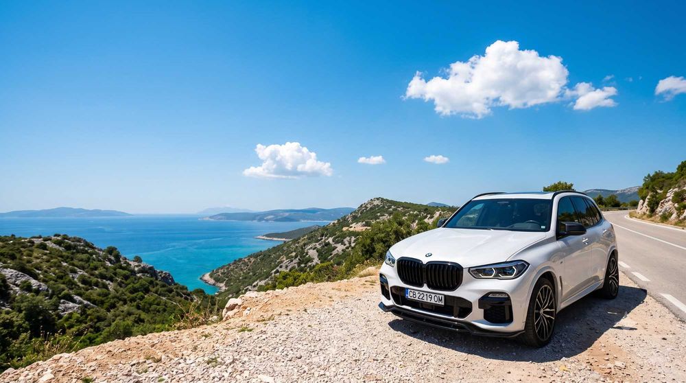BMW X5 Full ShadowLine M Sport Package, G05 под наем с шофьор – Сватби, Видеоклипове, VIP трансфери (Rent a Car)