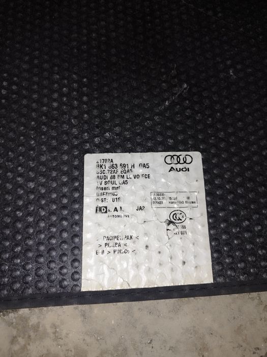 Covorase mocheta Audi A5 Sportback 2009-2016