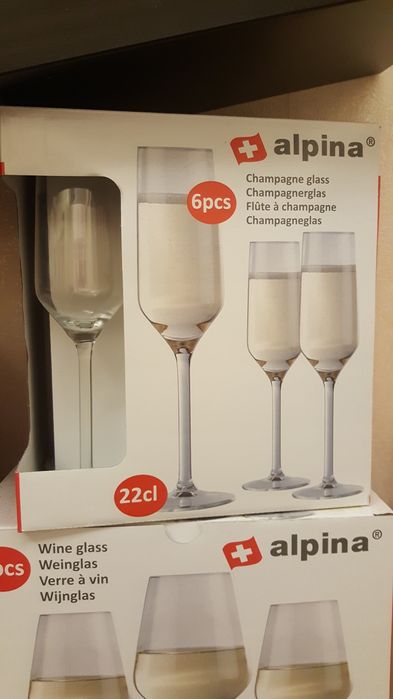 Vand pahare vin, ambalaj de 6 buc