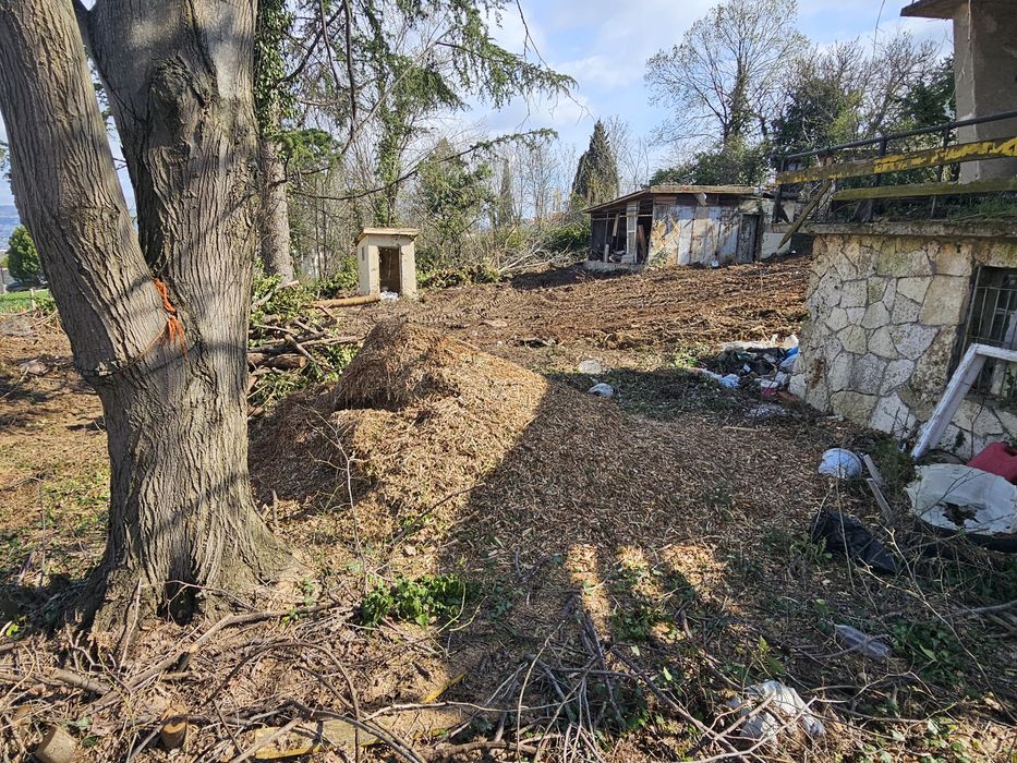 Почистване на парцели и дворове до чиста пръст