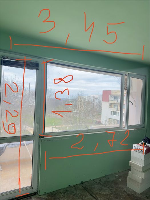 PVC дограма  - вратопрозорец