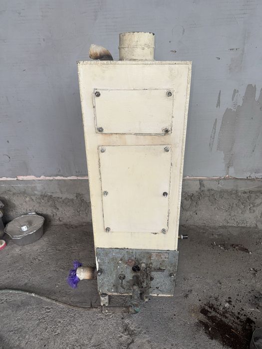 Продам печь газовую до 200кв.м