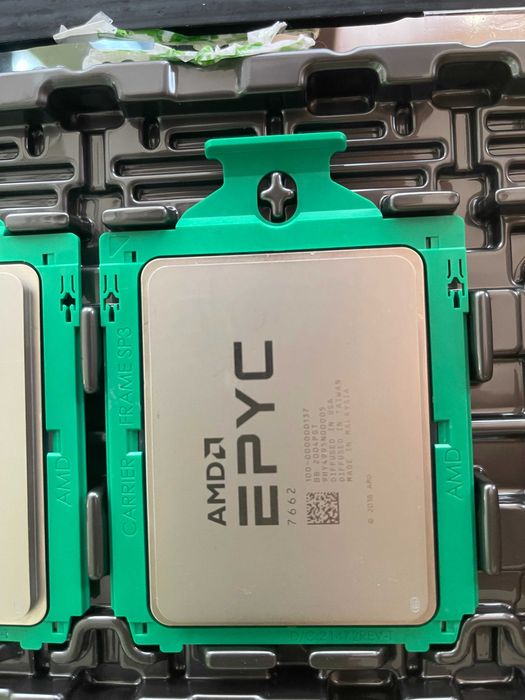 2x Server CPUs AMD EPYC 7662 – 128 cores /256 threads – SP3