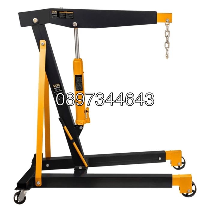 Хидравличен  кран за двигатели 3 тона JCB