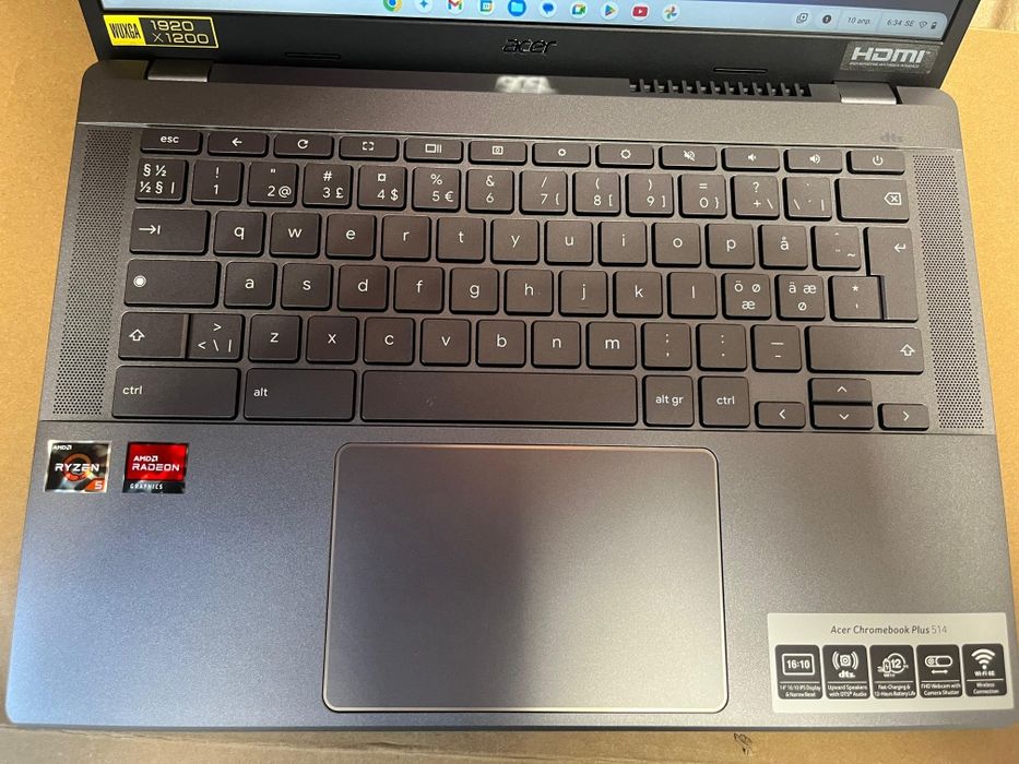 Продам нотбук Acer chromebook plus