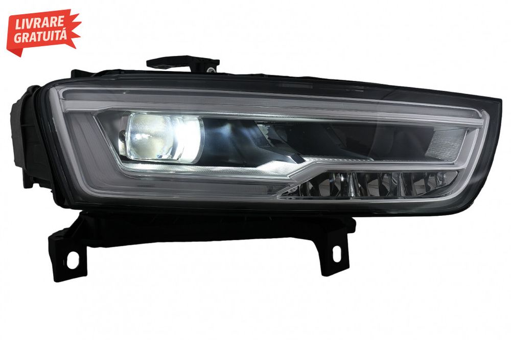 Faruri Full LED Audi Q3 8U Facelift (2014-2017) Conversie de la Xenon