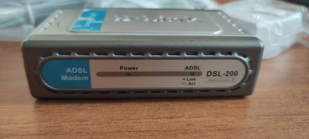 Модем ADSL D-link DSL-200, USB