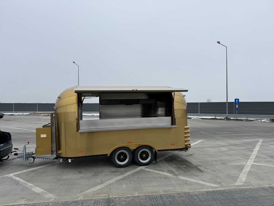 Rulota Comerciala Fast Food Profesionala Street Food Trailer Premium