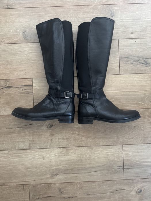 Италиански кожени ботуши