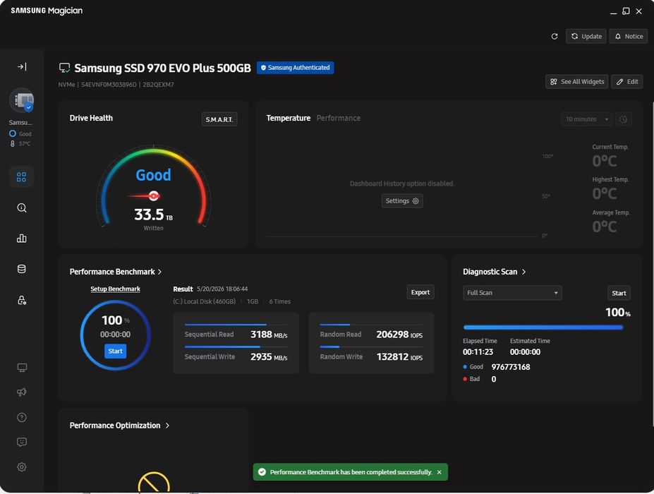 Samsung 970 Evo Plus  nvme